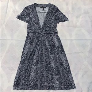 BCBG Maxazria  Snakeprint dress